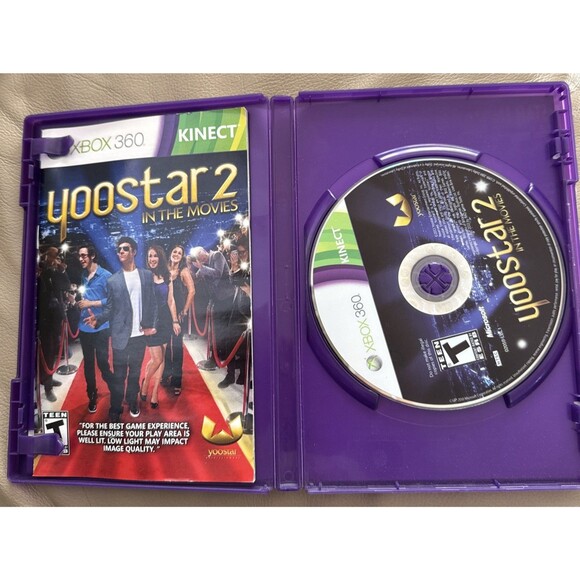 Yoostar 2: In the Movies (Microsoft Xbox 360, 2011) - CIB /w Manual - Picture 2 of 2